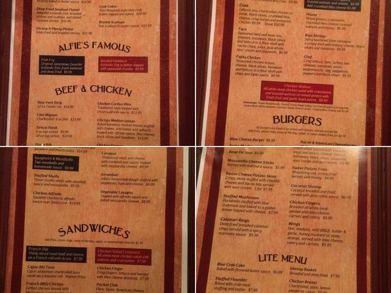 McDonald's Menu