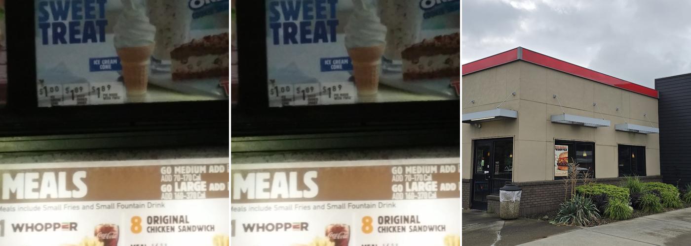 Burger King Menu