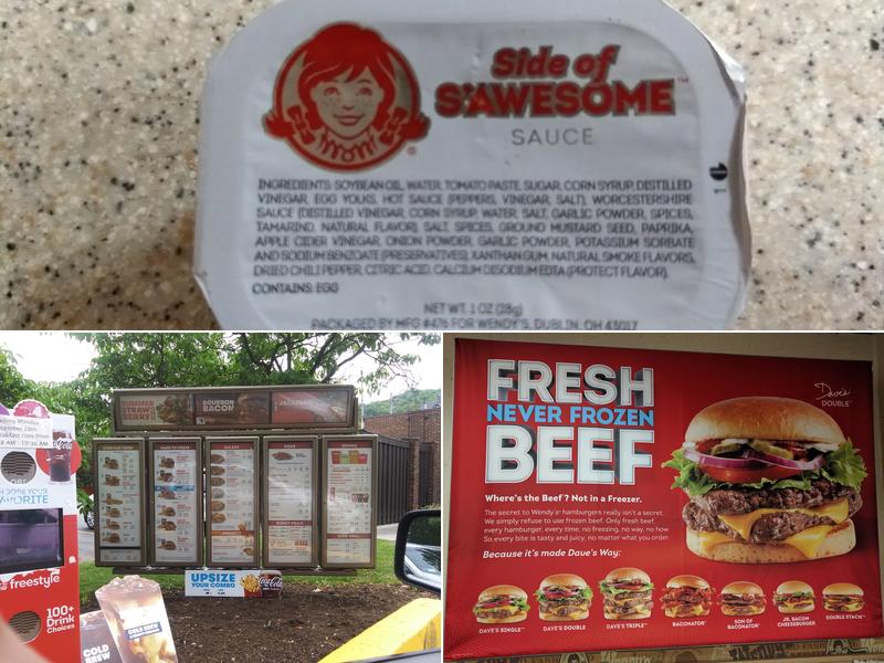 Wendy's Menu