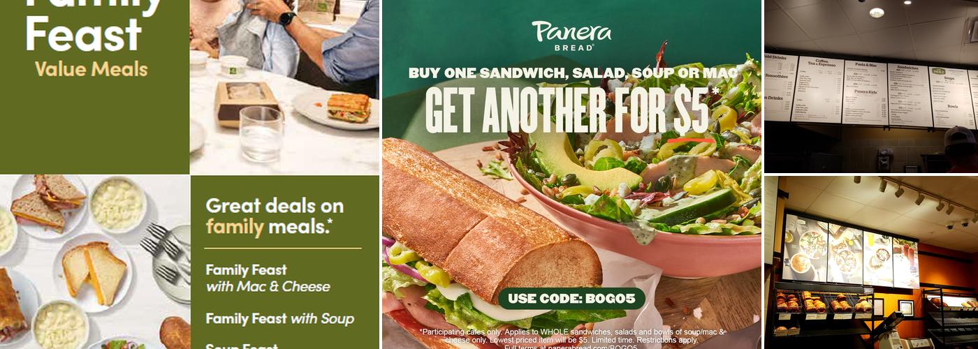 Panera Bread Menu