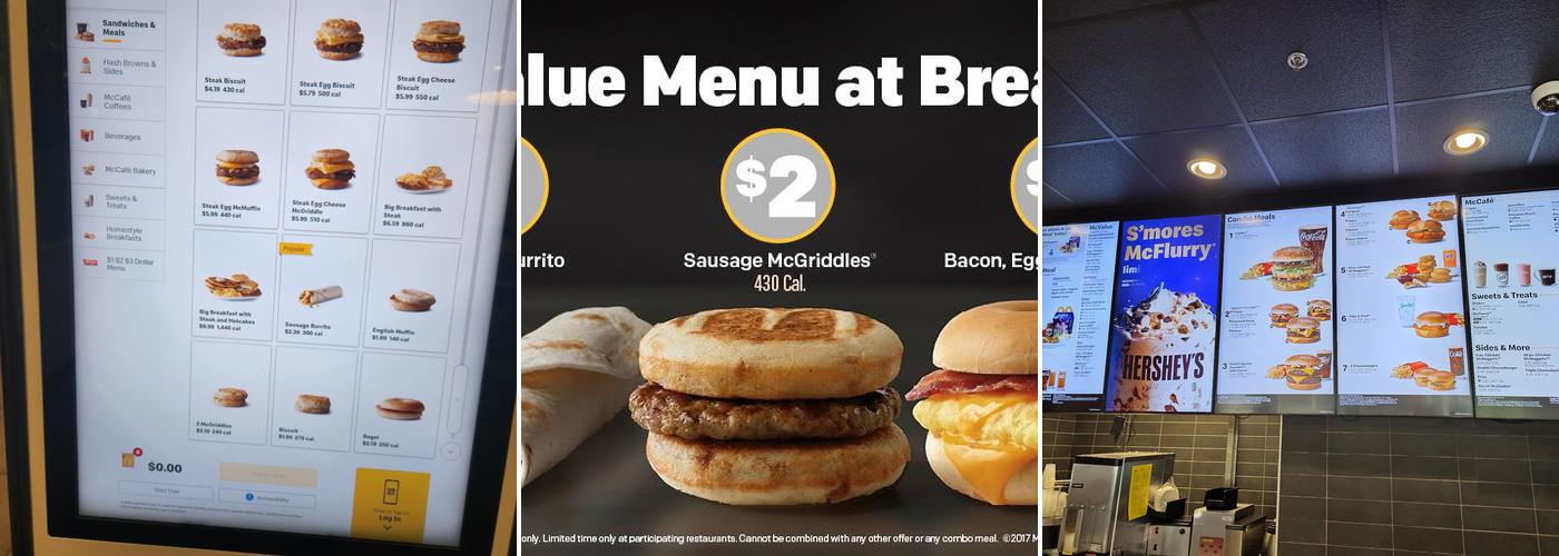 McDonald's Menu
