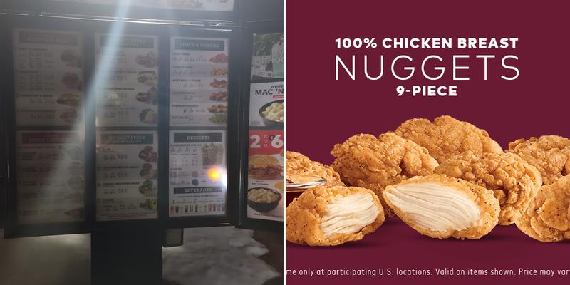 Arby's Menu