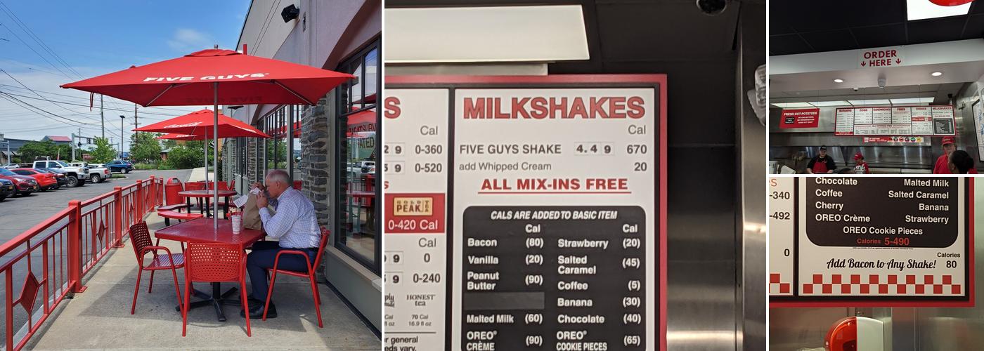 Five Guys Menu
