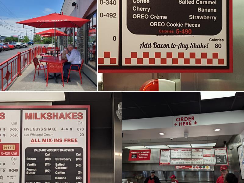Five Guys Menu