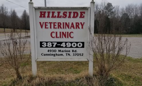 Hillside Veterinary Clinic 4930 Marion Rd, Cunningham Tennessee 37052