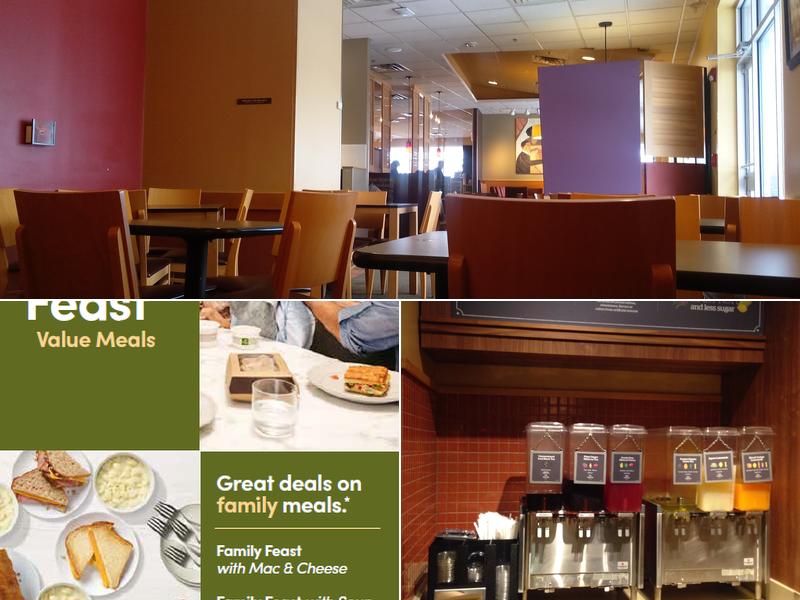 Panera Bread Menu