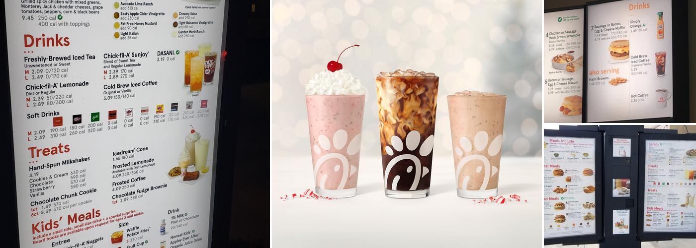 Chick-fil-A Menu