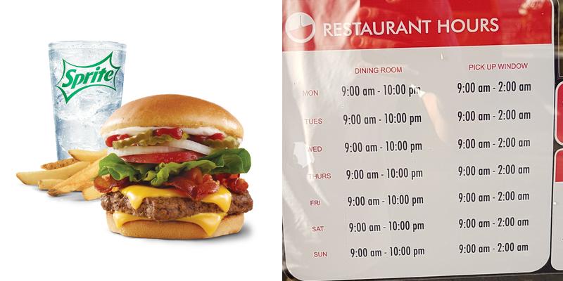 Wendy's Menu