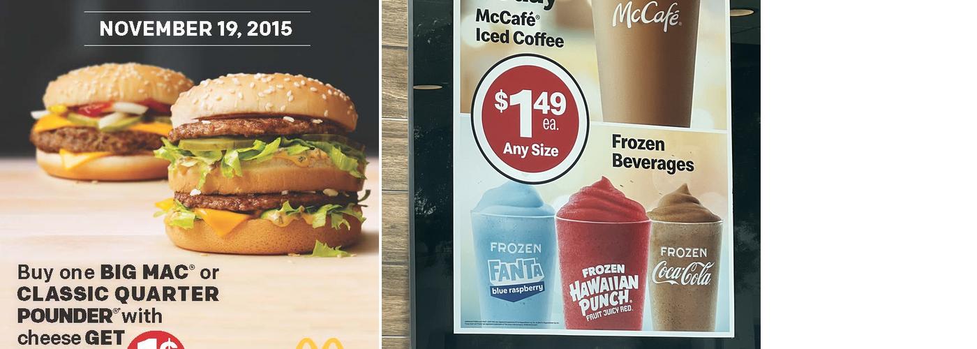 McDonald's Menu