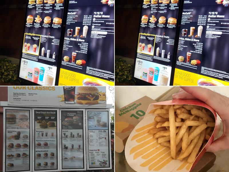 McDonald's Menu