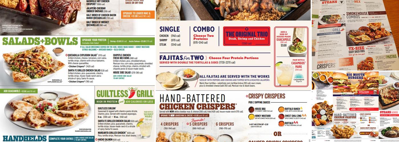 Chili's Grill & Bar Menu