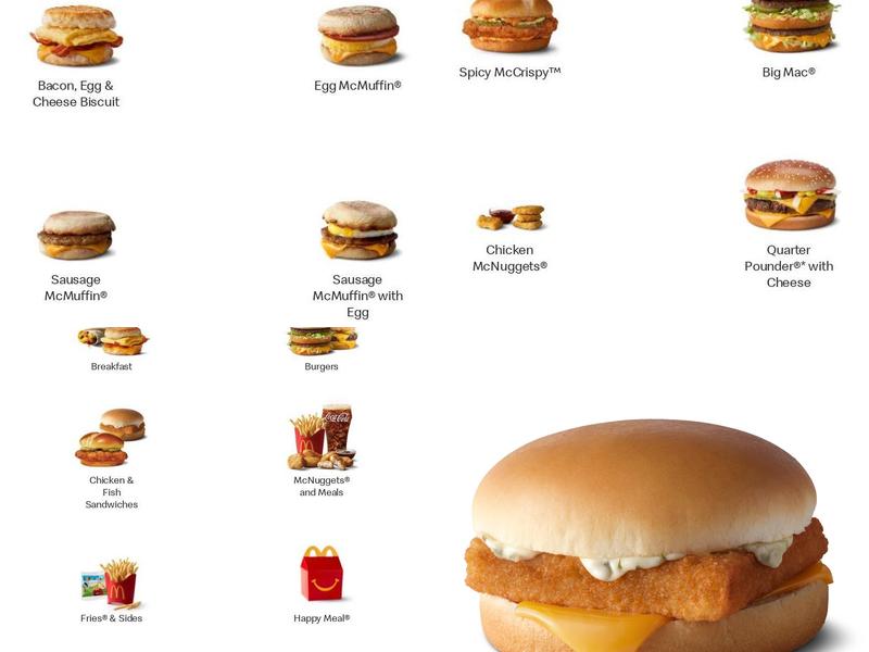 McDonald's Menu
