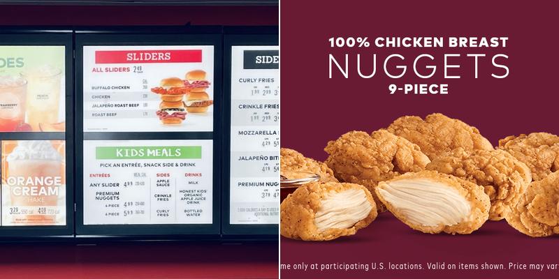 Arby's Menu