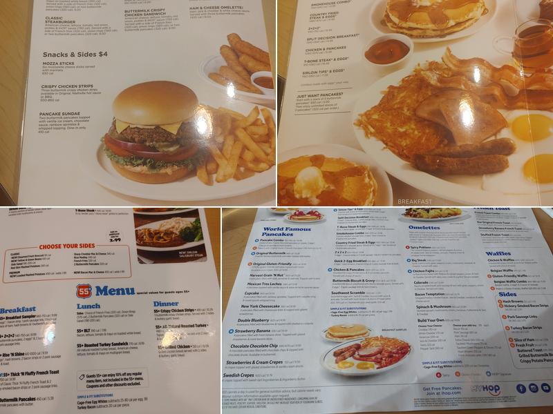 IHOP Menu