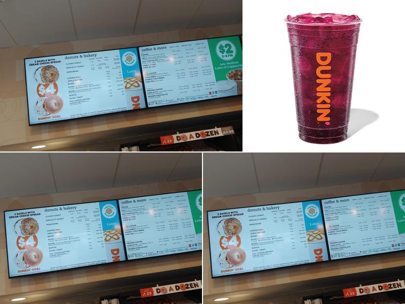Dunkin' Menu