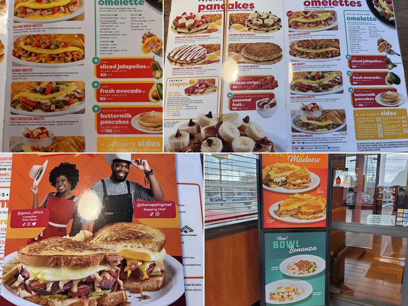 Denny's Restaurant Menu