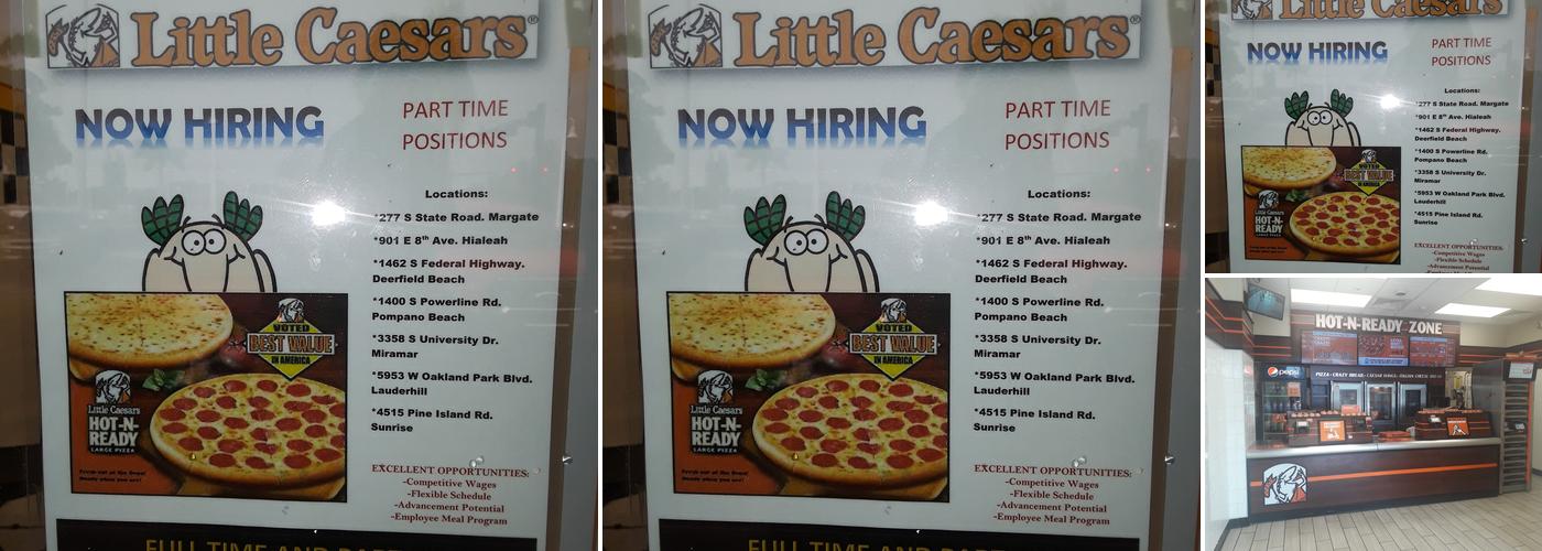 Little Caesars Pizza Menu