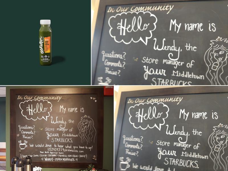 Starbucks Coffee Company Menu