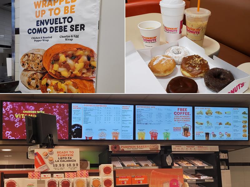 Dunkin' Menu