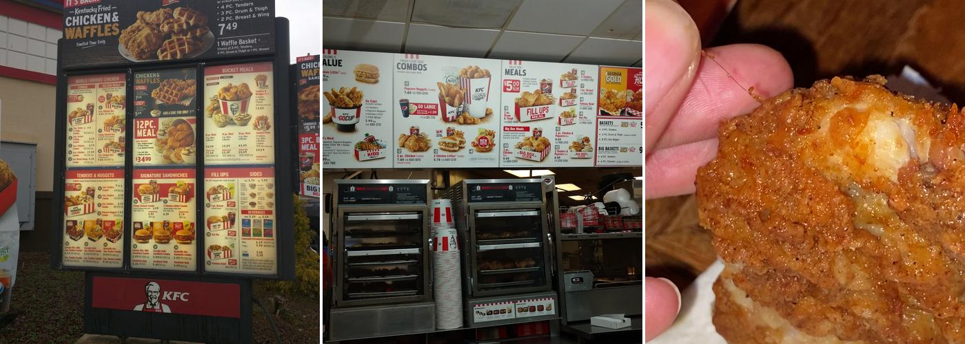 KFC Menu