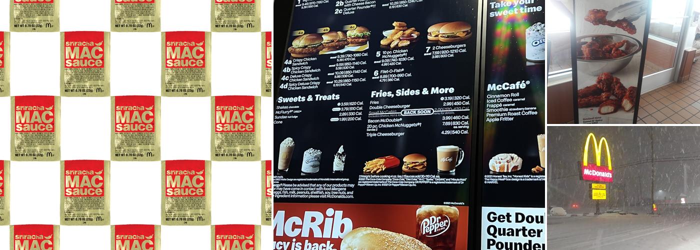 McDonald's Menu
