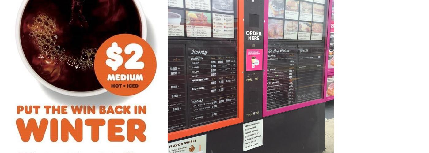 Dunkin' Menu