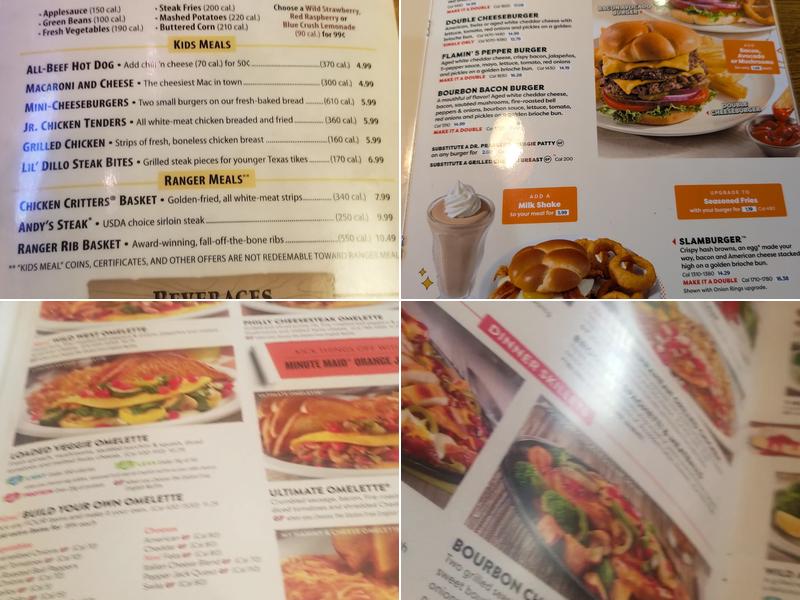 Denny's Menu