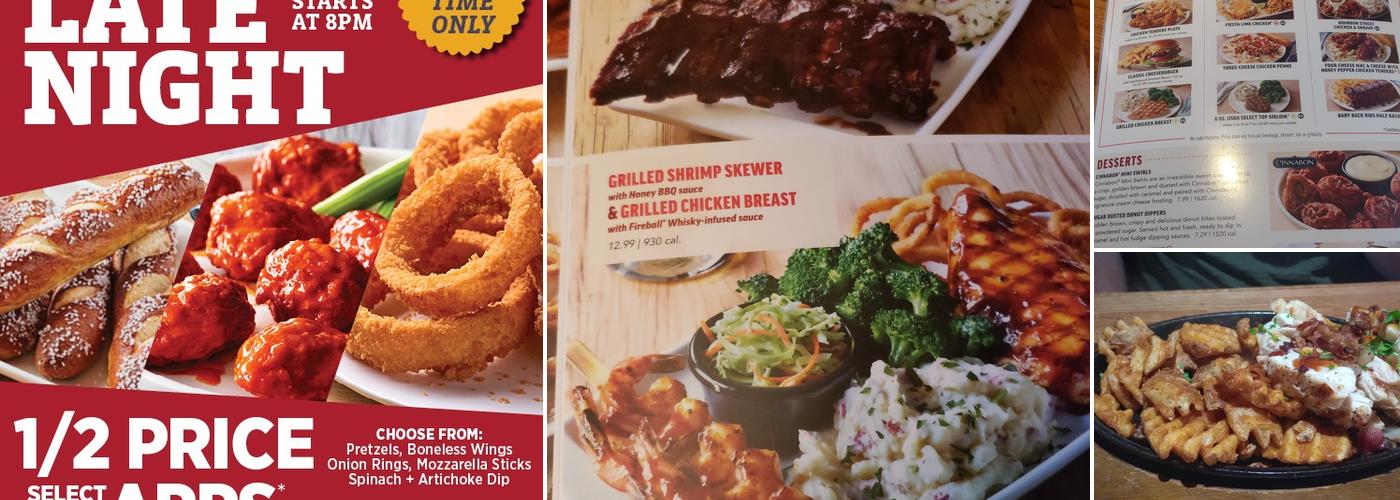 Applebee's Grill + Bar Menu