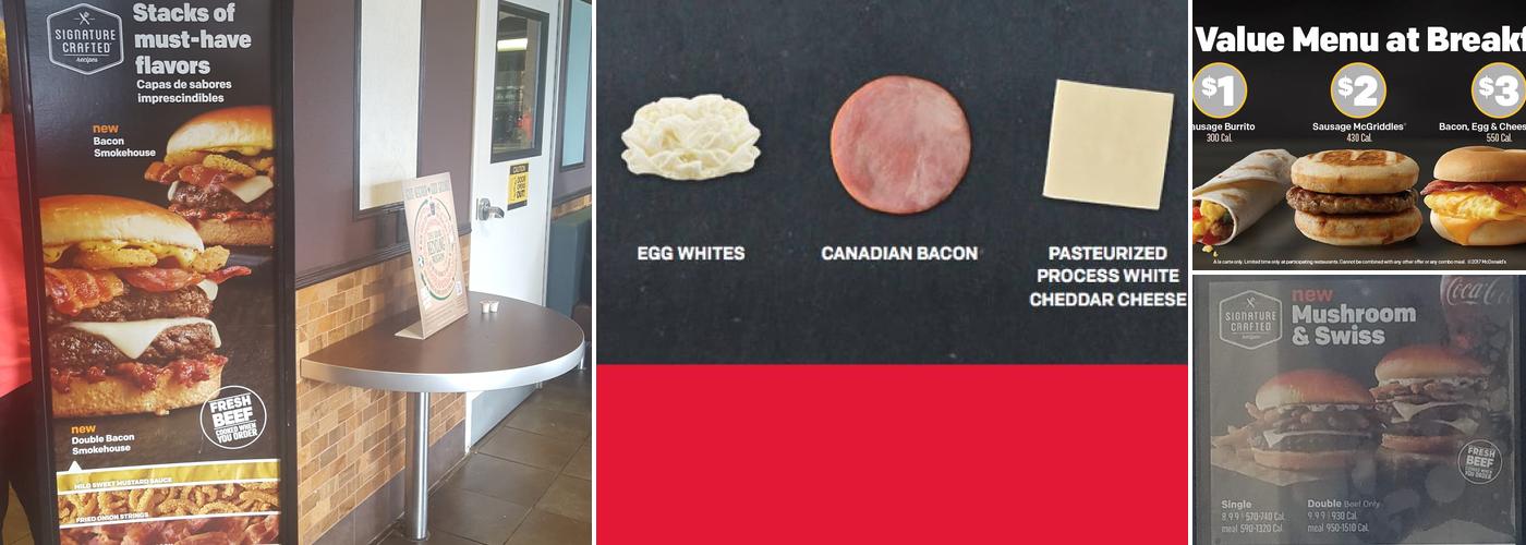 McDonald's Menu