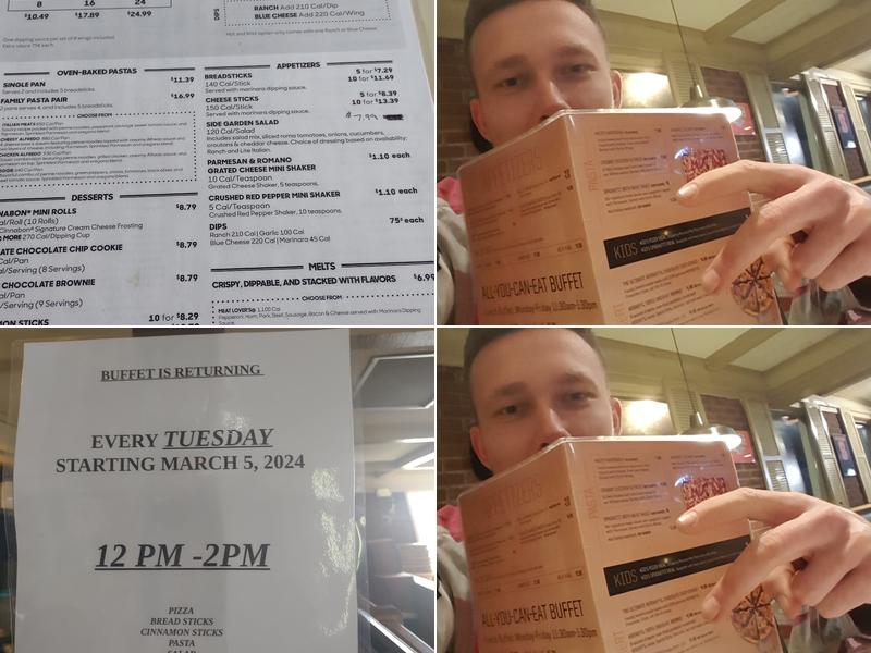 Pizza Hut Menu