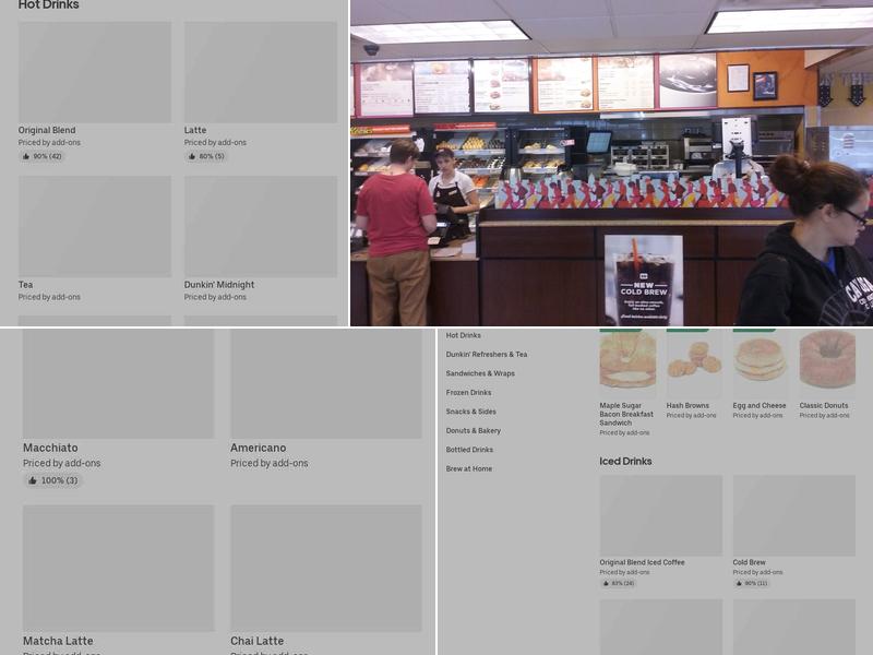 Dunkin' Menu