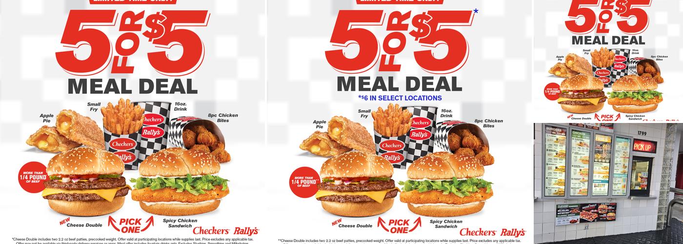 Checkers Menu