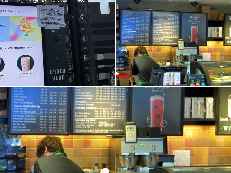 Starbucks Menu