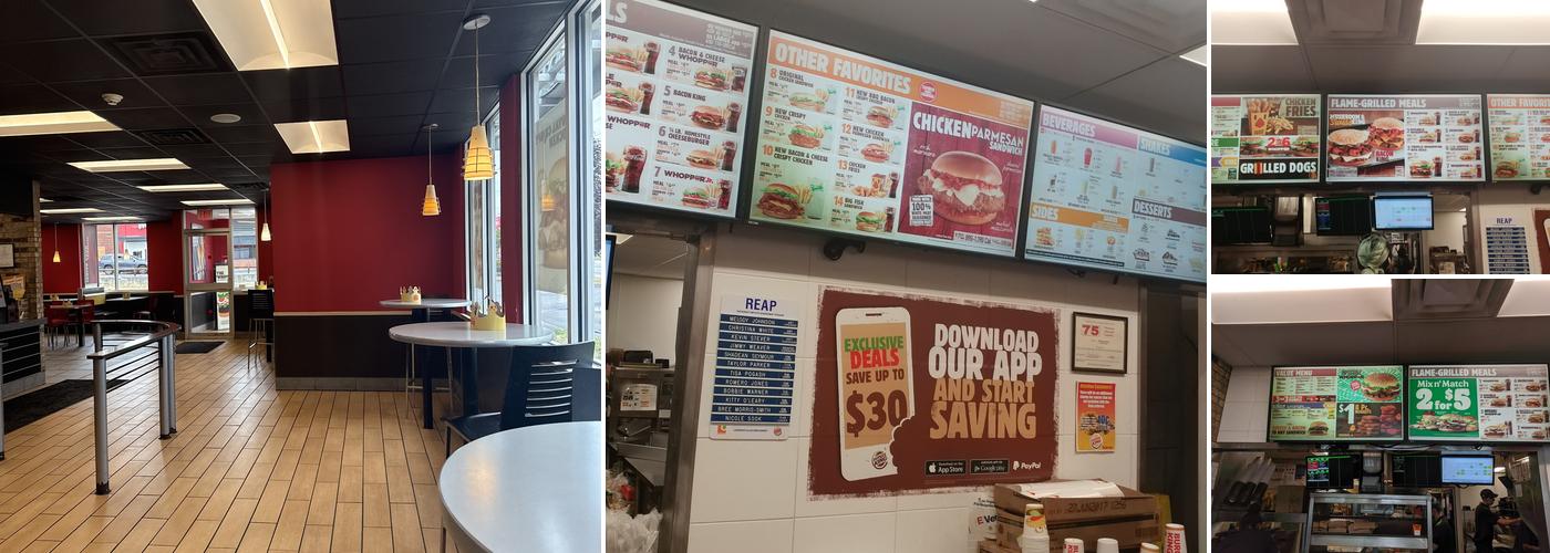 Burger King Menu
