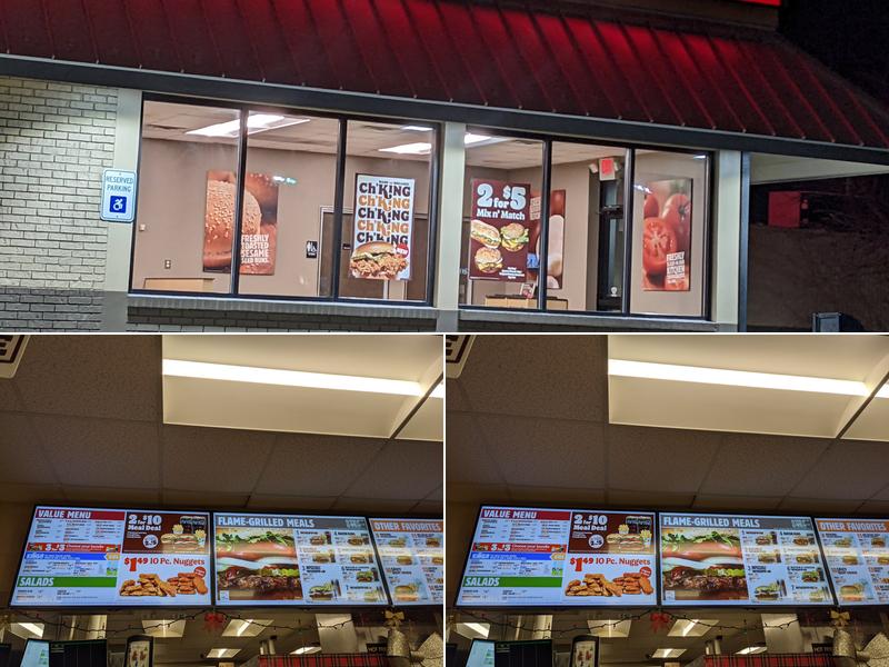 Burger King Menu