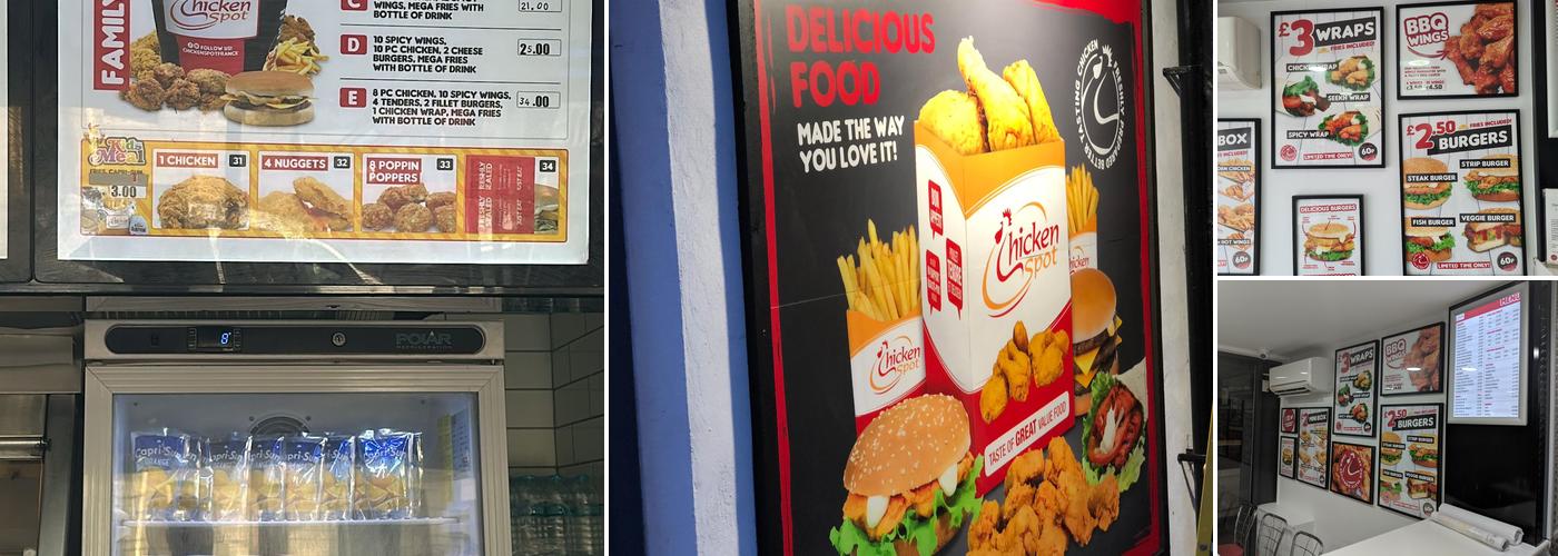 Chicken Spot - Dagenham Menu