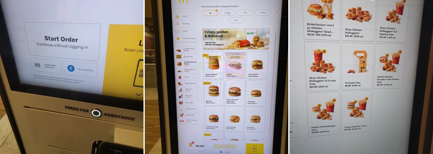 McDonald's Menu