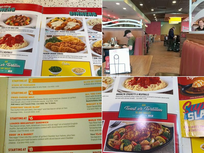 Denny's Menu