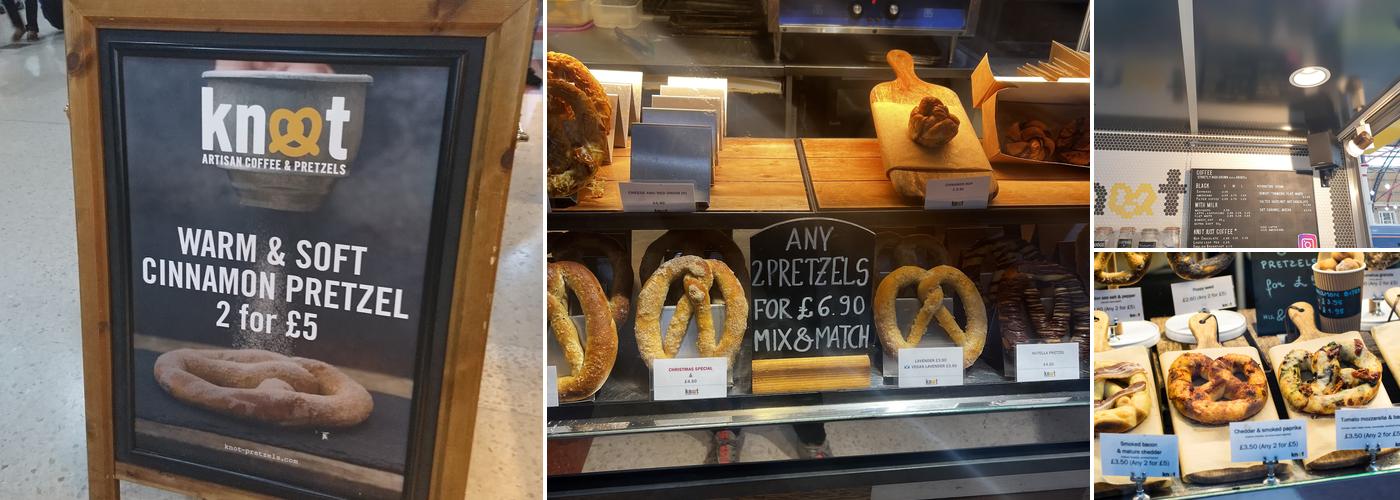 Knot Pretzels & Coffee - Victoria Menu