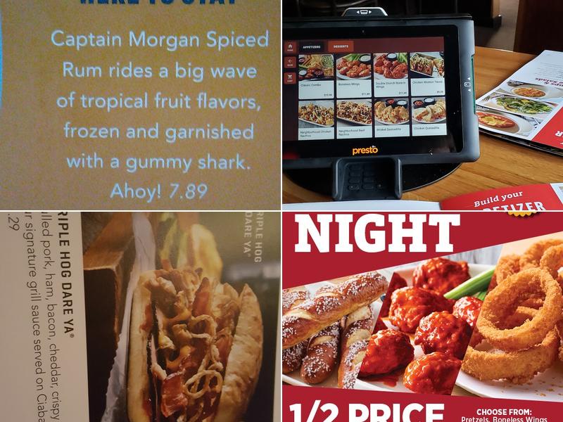 Applebee's Grill + Bar Menu