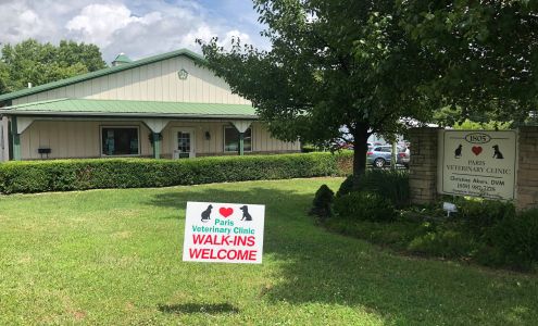 Paris Veterinary Clinic, PLC 1805 Main St, Paris Kentucky 40361