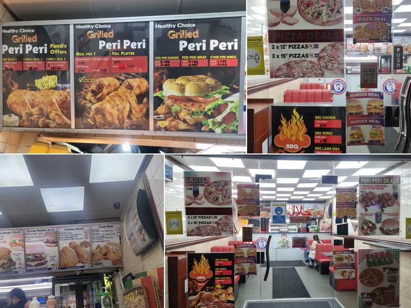 Pizza Hot Fried Chicken Menu