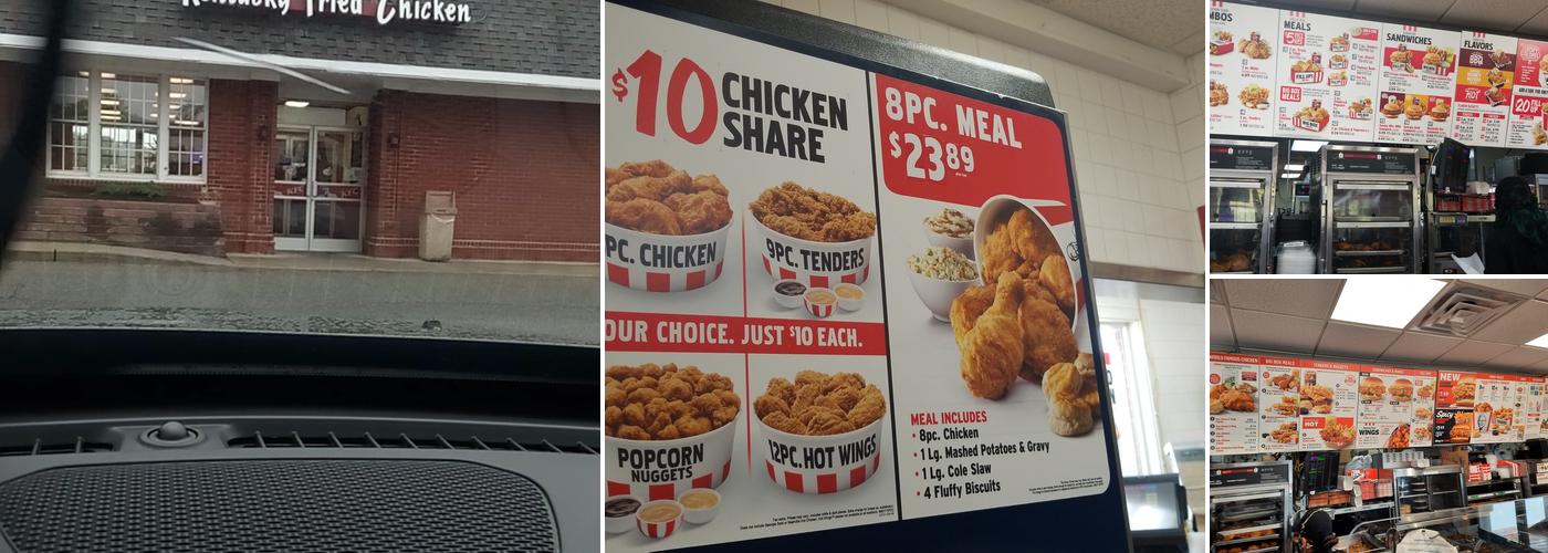 KFC Menu