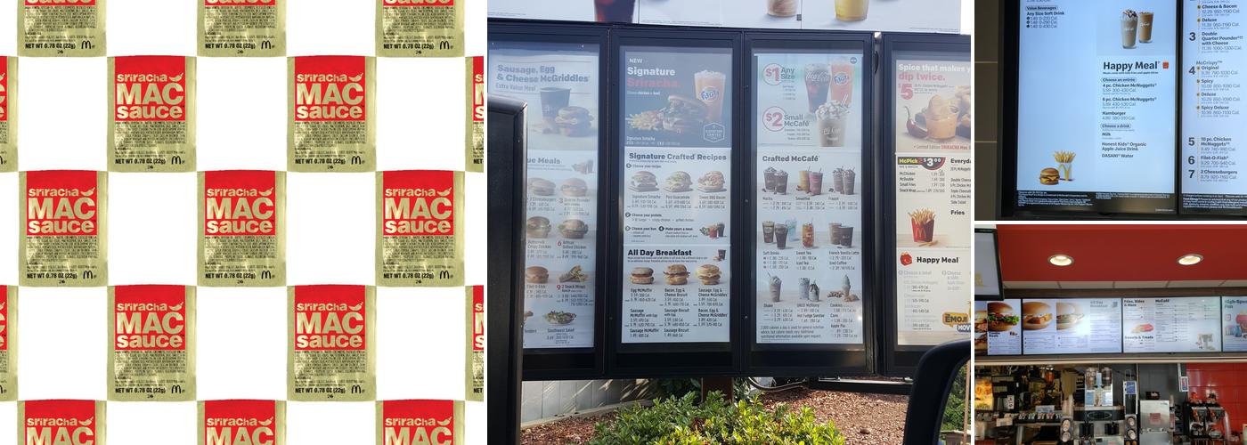 McDonald's Menu