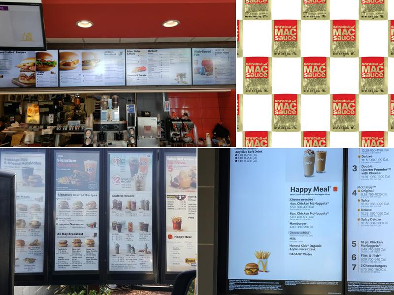 McDonald's Menu