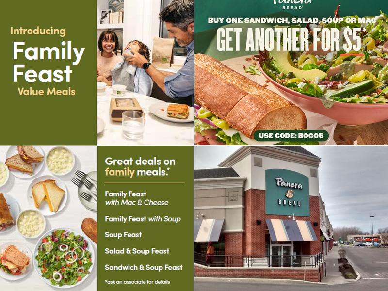 Panera Bread Menu