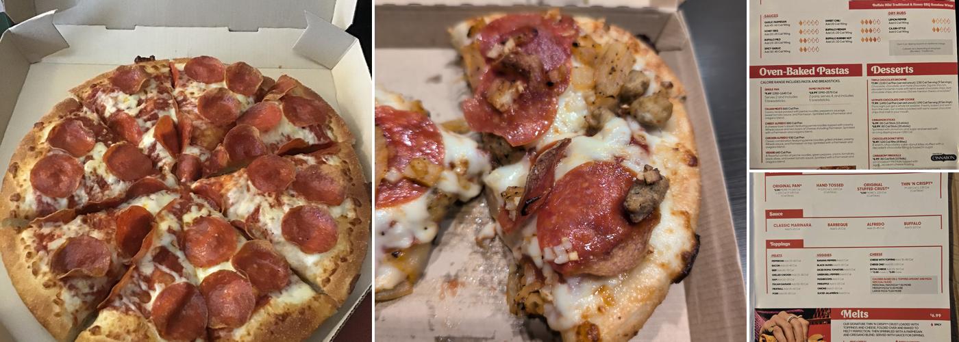 Pizza Hut Menu