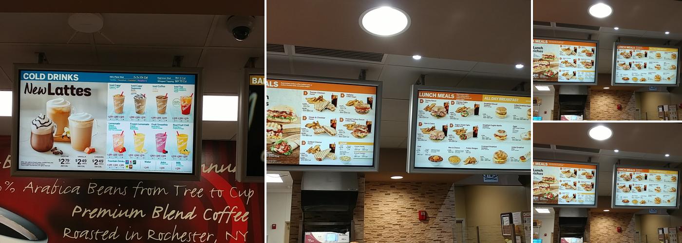 Tim Hortons Menu