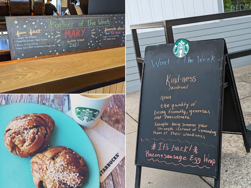 Starbucks Coffee Company Menu