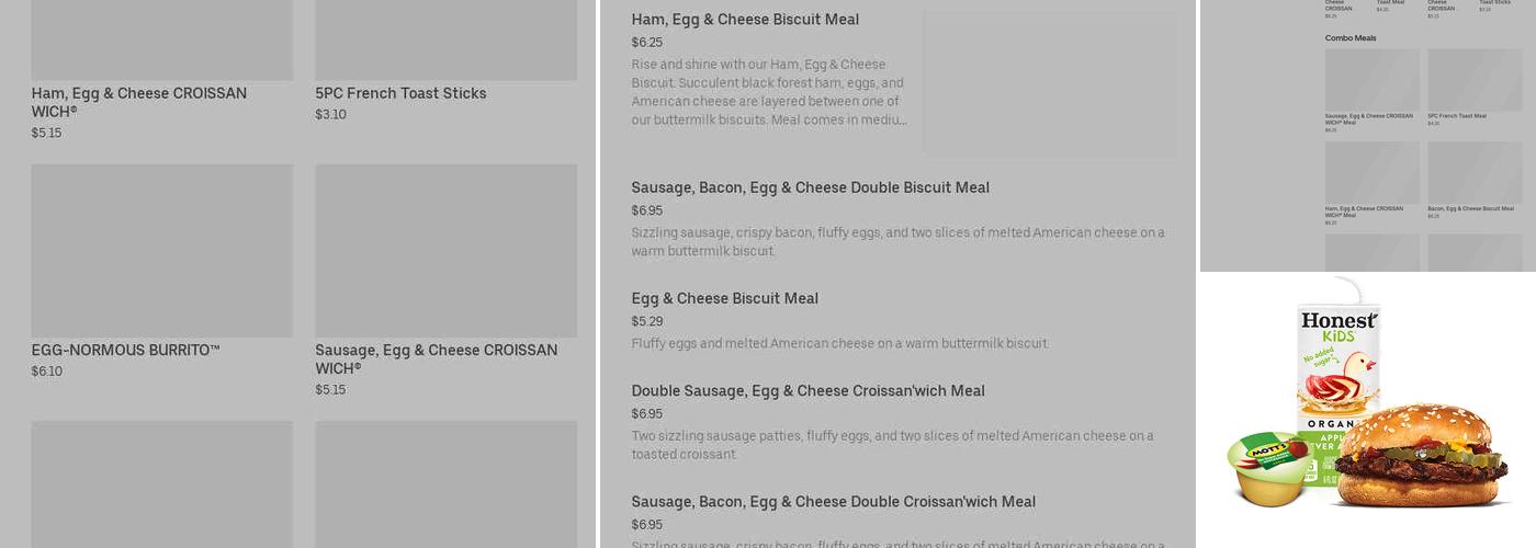 Burger King Menu